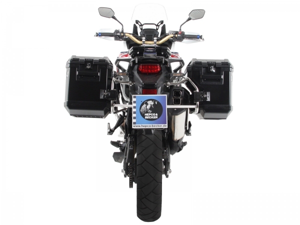 H&B Xplorer CutOut Alu-Koffer-Träger-Sets - Honda CRF1000L AFRICA TWIN 2016-2017